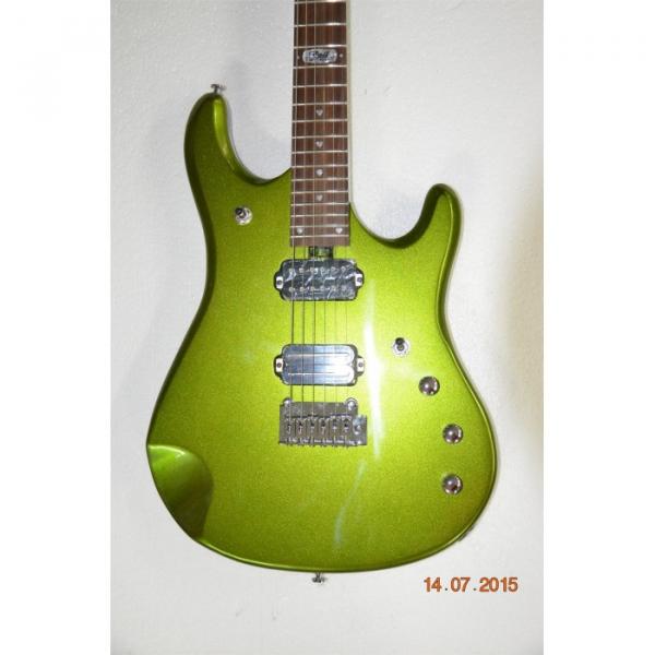 Custom Music Man John Petrucci Ernie Ball JP6 Metallic Green Guitar #1 image