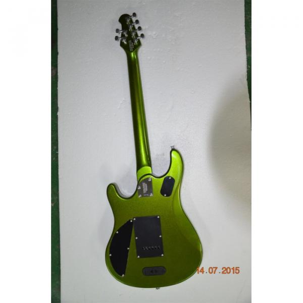 Custom Music Man John Petrucci Ernie Ball JP6 Metallic Green Guitar #2 image