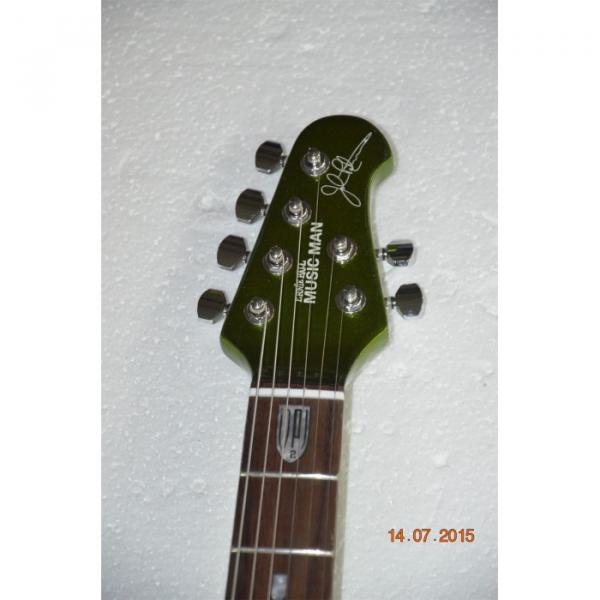Custom Music Man John Petrucci Ernie Ball JP6 Metallic Green Guitar #5 image