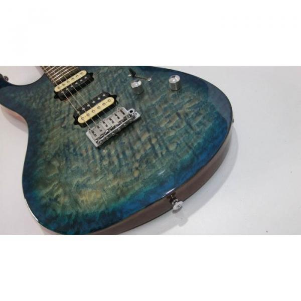 Custom Shop Suhr Flame Maple Top Blue Alder Body Walnut Neck Guitar #3 image