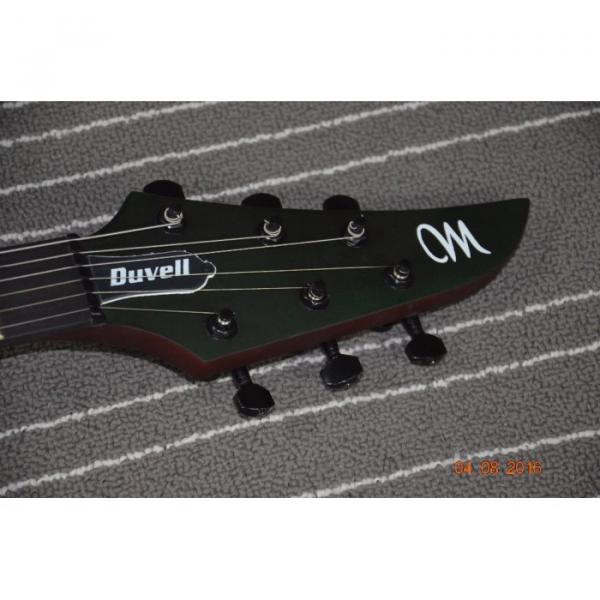 Custom Built Regius 6 String Dark Green Matte Finish Duvell Bolt On Mayones Guitar #3 image