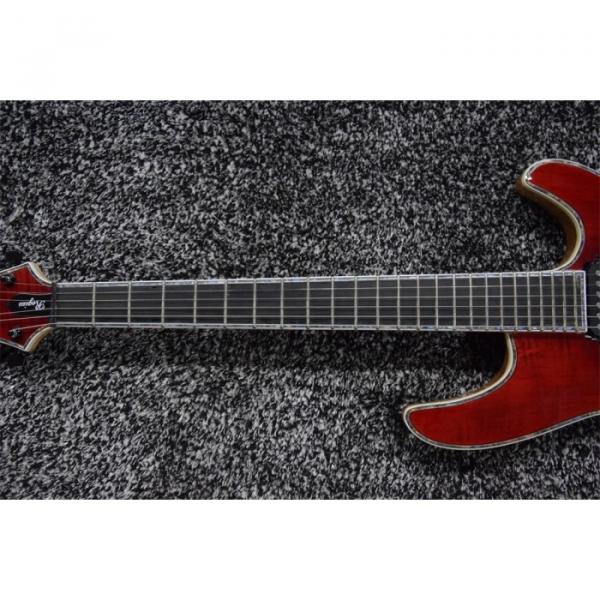 Custom Built Regius 6 String Burgundy Finish Mayones Guitar #4 image