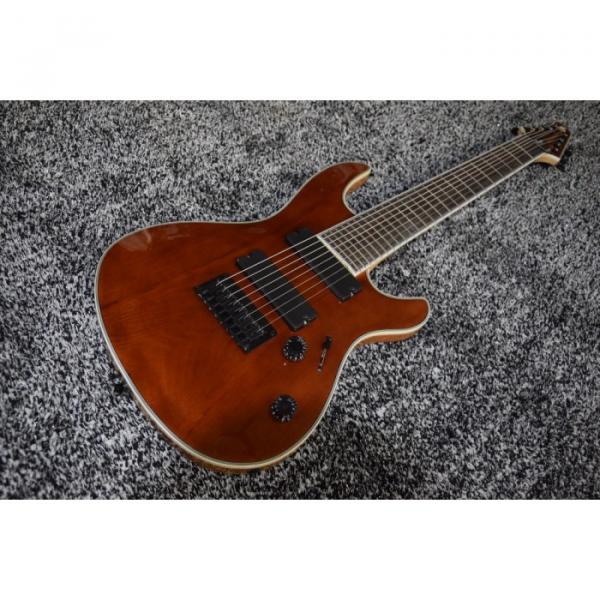 Custom Built Regius 7 String Brown Finish Mayones Guitar #1 image