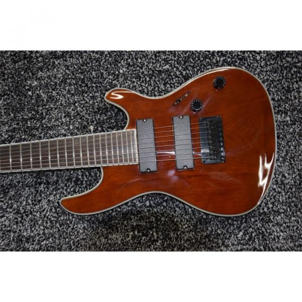 Custom Built Regius 7 String Brown Finish Mayones Guitar #4 image