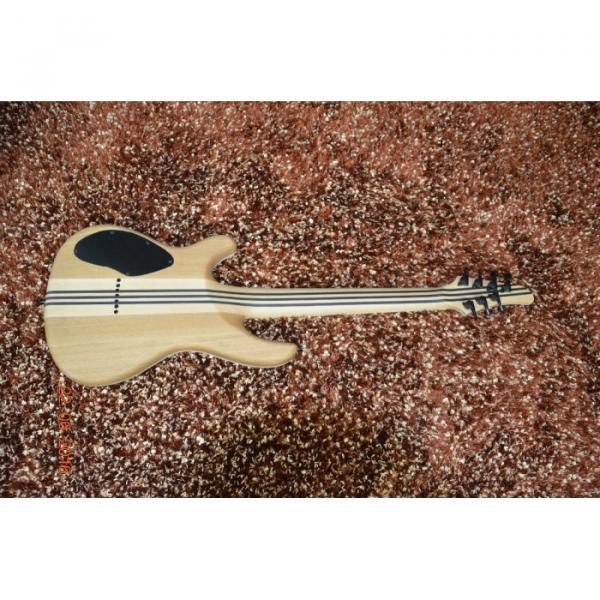 Custom Built Regius 7 String Blue Flame Maple Top Finish Mayones Guitar #3 image