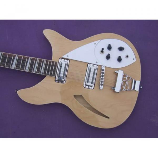 Custom Shop Rickenbacker 330 Natural 12 Strings Guitar #1 image