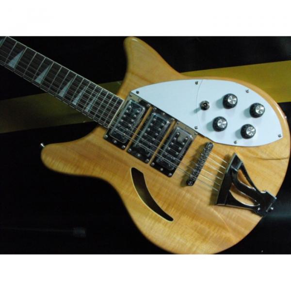 Custom Shop Natural Rickenbacker 330 12 Strings 3 Pickups Guitar #5 image