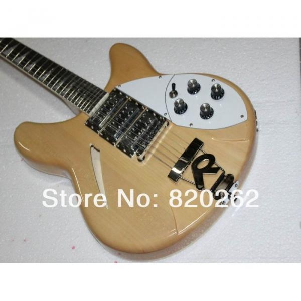 Custom Shop 12 String Rickenbacker Natural Glow 330 Guitar #5 image