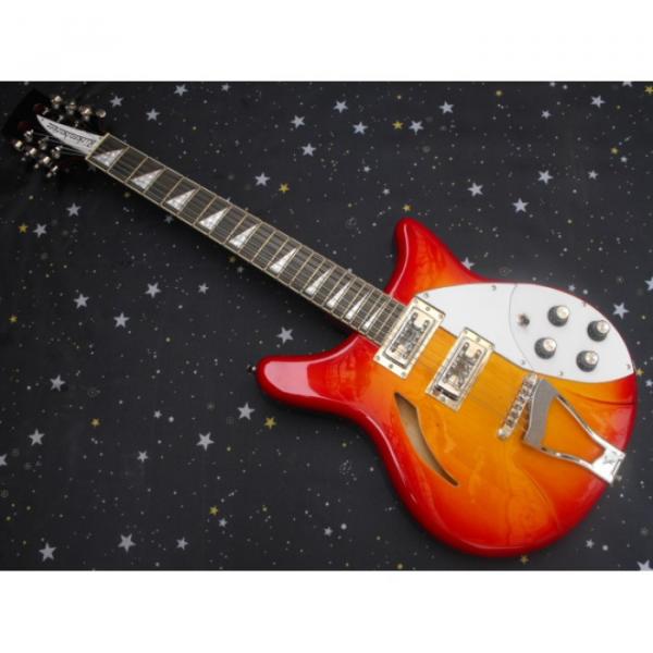 Custom 2 Pickups Fireglo Rickenbacker 360  Guitar #3 image