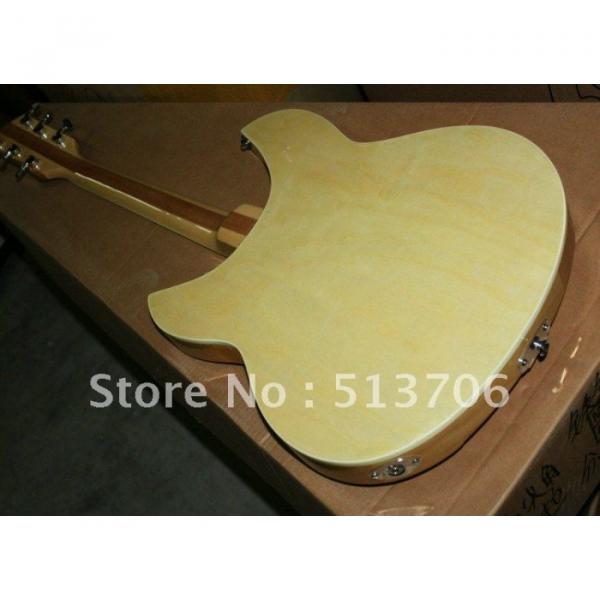 Custom 3 Pickups Rickenbacker 330 Natural Guitar #3 image
