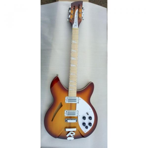 12 Strings Rickenbacker 360  2 Pickups Heritage Vintage Guitar Maple Fretboard #1 image