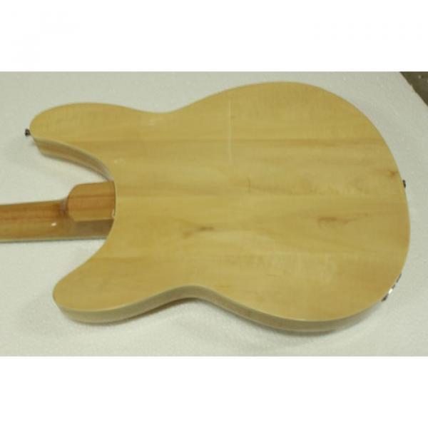 12 Strings Rickenbacker 330 Natural 3 Pickups Guitar #5 image