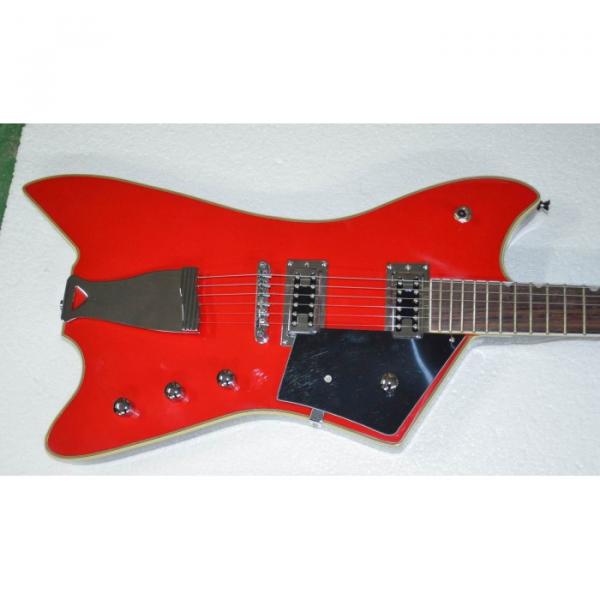 Project Unfinished Gretsch G6199 Billy-Bo Thunderbird Classic Red Guitar No Hardware #1 image