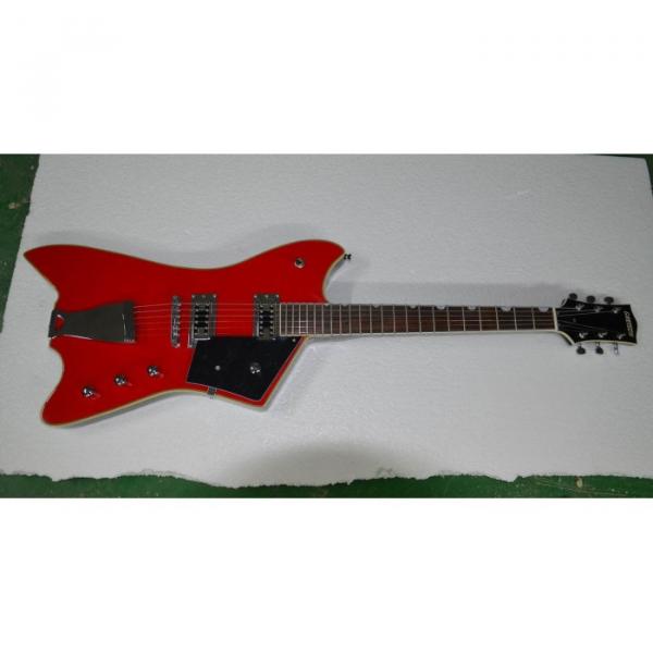 Project Unfinished Gretsch G6199 Billy-Bo Thunderbird Classic Red Guitar No Hardware #2 image