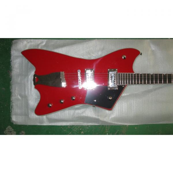 Project Unfinished Gretsch G6199 Billy-Bo Thunderbird Classic Red Guitar No Hardware #9 image