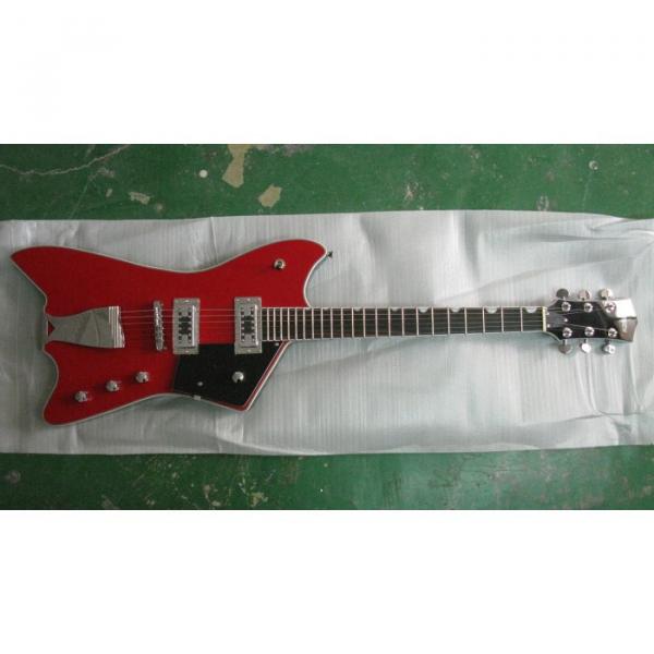 Project Unfinished Gretsch G6199 Billy-Bo Thunderbird Classic Red Guitar No Hardware #10 image