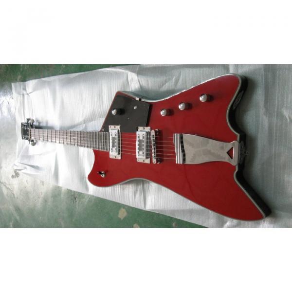 Project Unfinished Gretsch G6199 Billy-Bo Thunderbird Classic Red Guitar No Hardware #11 image