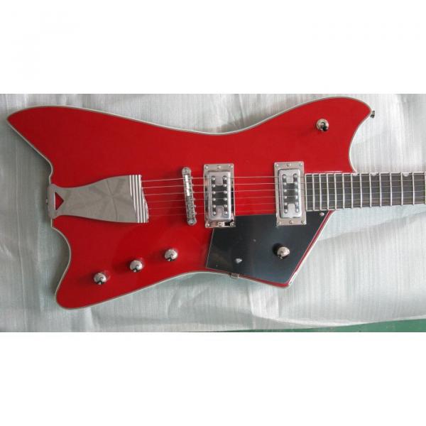 Custom Gretsch G6199 Billy-Bo Jupiter Thunderbird Classic Red Authorized Bridge Guitar #11 image