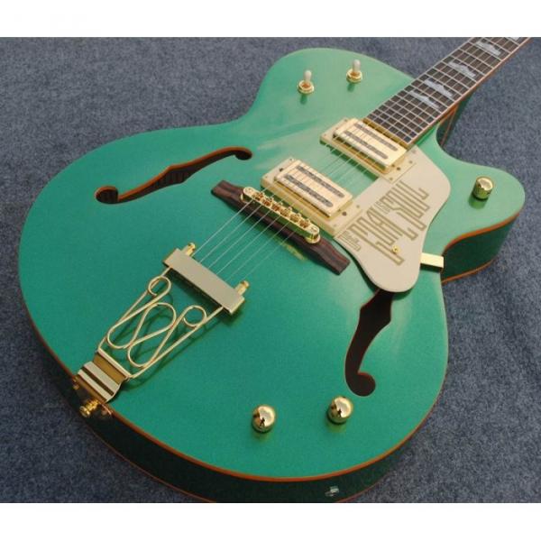 Custom Shop The Goal Is Soul Gretsch Green Jazz Guitar #1 image