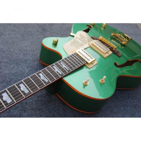 Custom Shop The Goal Is Soul Gretsch Green Jazz Guitar #8 image
