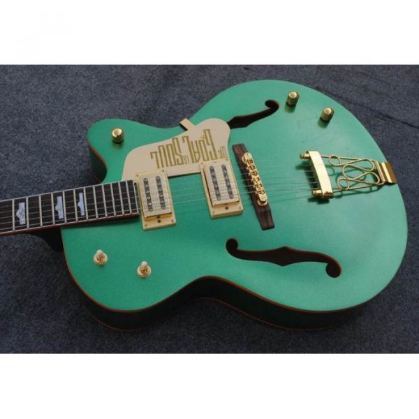 Custom Shop The Goal Is Soul Gretsch Green Jazz Guitar #9 image