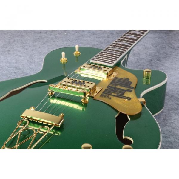 Custom Shop The Goal Is Soul Gretsch Green Jazz Electric Guitar #7 image