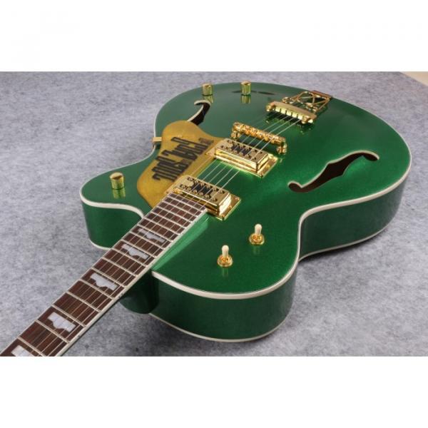 Custom Shop The Goal Is Soul Gretsch Green Jazz Electric Guitar #8 image