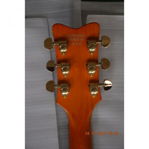 Custom Shop Orange Falcon Gretsch 6 String Electric Guitar #2 image