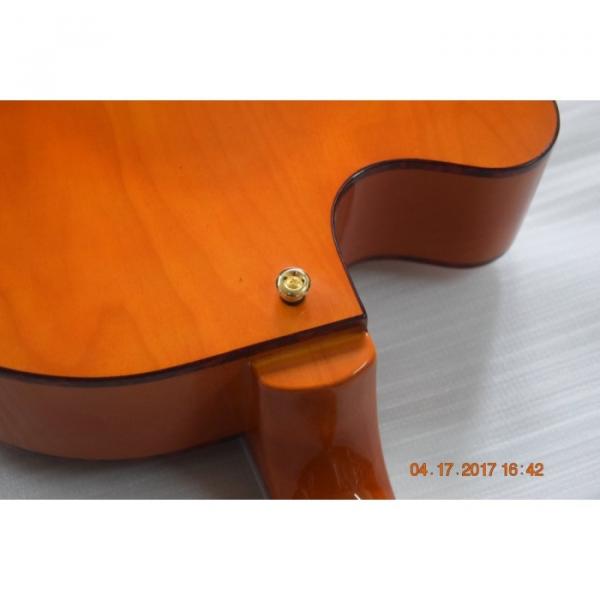 Custom Shop Orange Falcon Gretsch 6 String Electric Guitar #10 image