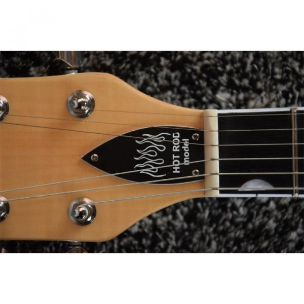 Custom Shop Natural Tiger Maple Top Gretsch Guitar #6 image
