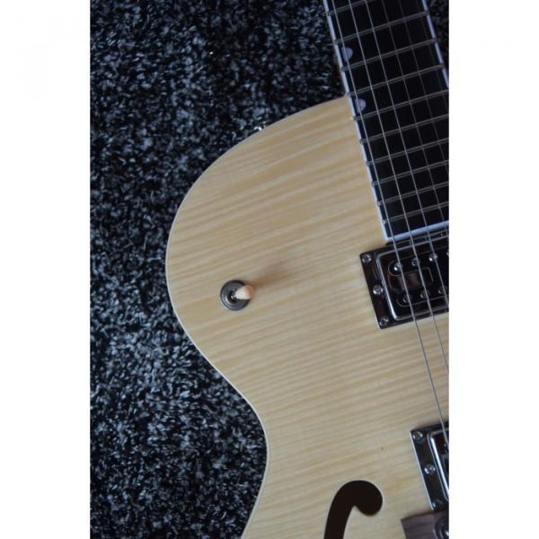 Custom Shop Natural Tiger Maple Top Gretsch Guitar #8 image