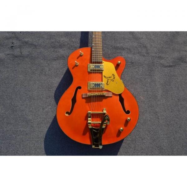 Custom Shop Nashville Orange Gretsch Jazz Guitar #1 image