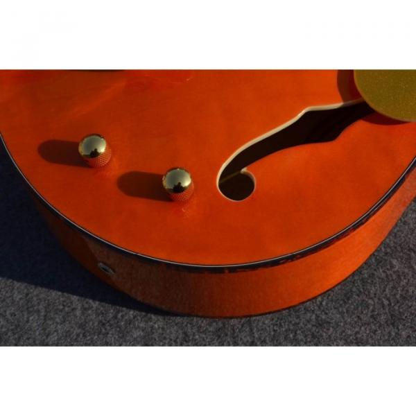 Custom Shop Nashville Orange Gretsch Jazz Guitar #2 image
