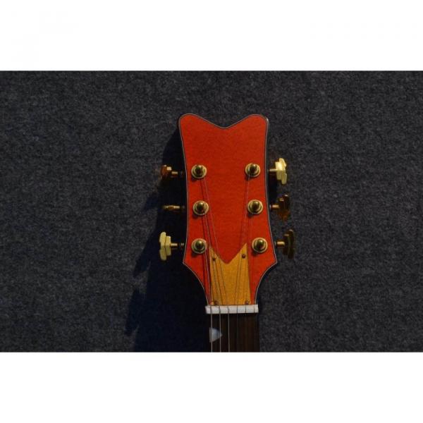 Custom Shop Nashville Orange Gretsch Jazz Guitar #5 image