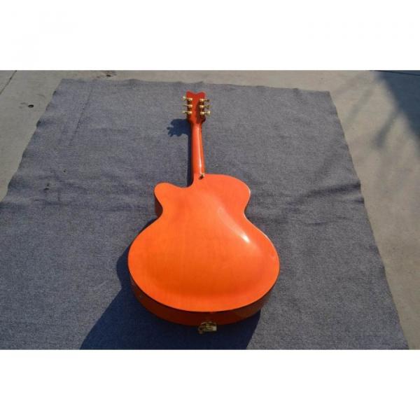 Custom Shop Nashville Orange Gretsch Jazz Guitar #10 image