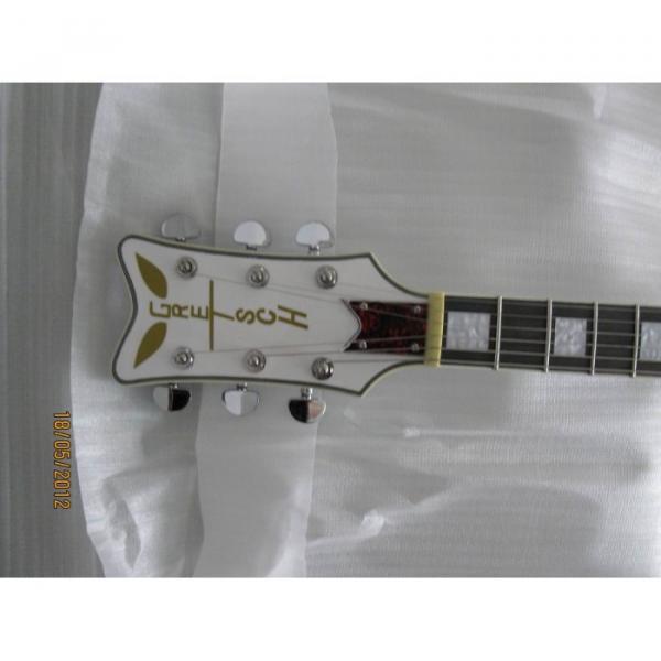 Custom Shop Gretsch White Nashville Electric Guitar #6 image