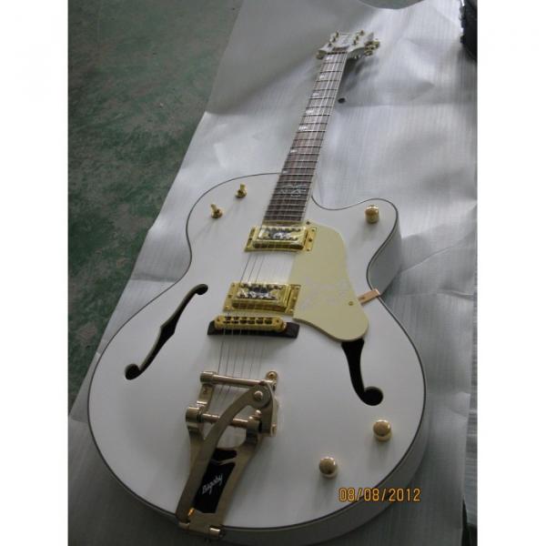 Custom Shop Gretsch White Falcon Electric Guitar #7 image