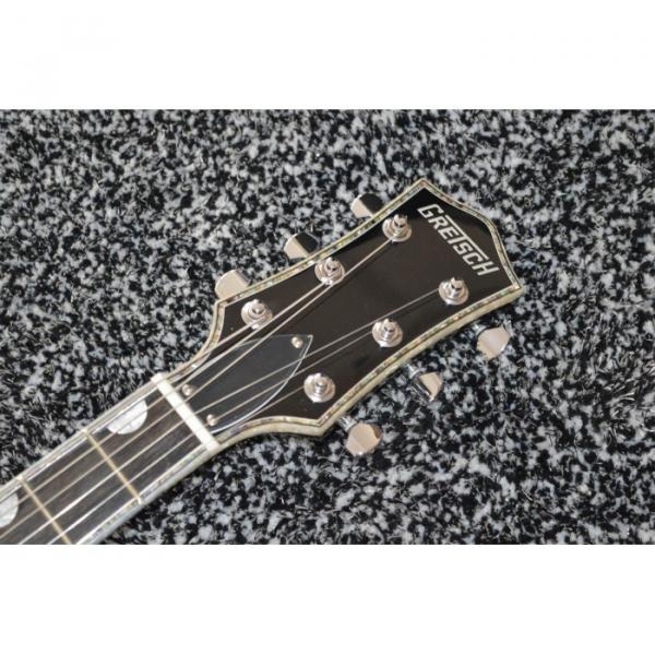 Custom Shop Gretsch G6199 Billy-Bo Jupiter Thunderbird Metallic Black Guitar #8 image