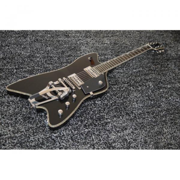 Custom Shop Gretsch G6199 Billy-Bo Jupiter Thunderbird Metallic Black Guitar #9 image