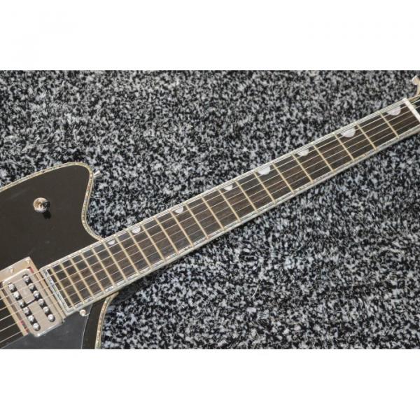 Custom Shop Gretsch G6199 Billy-Bo Jupiter Thunderbird Metallic Black Guitar #12 image