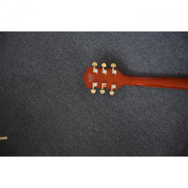 Custom Shop Gretsch Orange Falcon Nashville Jazz Electric Guitar #7 image