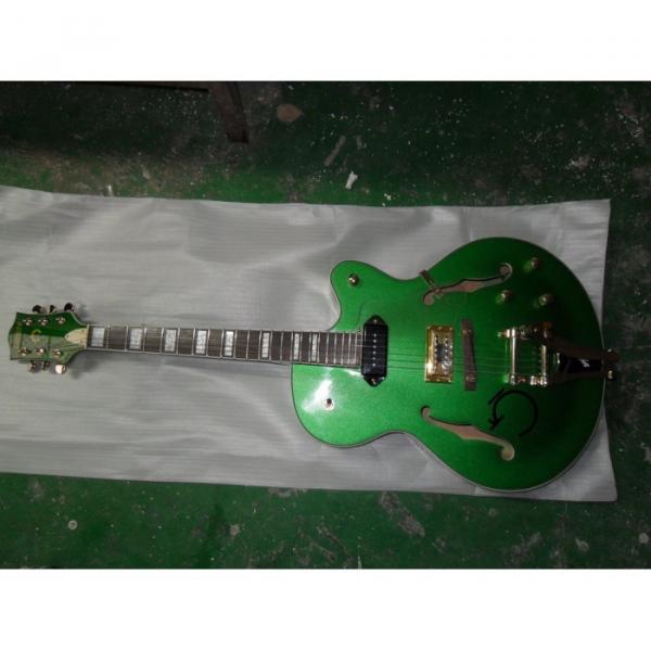 Custom Shop Gretsch Green Nashville Electric Guitar #6 image