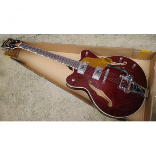 Custom Shop Gretsch G6122-1962 Chet Atkins Country Gentleman Guitar Walnut Stain #6 image