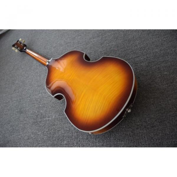 Custom Built Hofner HCT 500 Violin Bass Guitar German Electronics #6 image