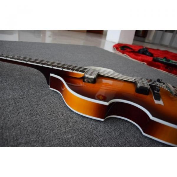 Custom Built Hofner HCT 500 Violin Bass Guitar German Electronics #7 image
