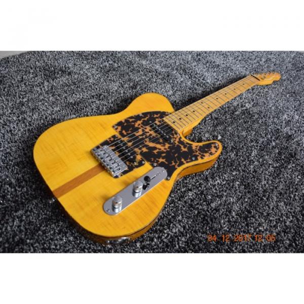 Custom Shop Hofner Telecaster Flame Maple Top H.S. Anderson Mad Cat Guitar #1 image