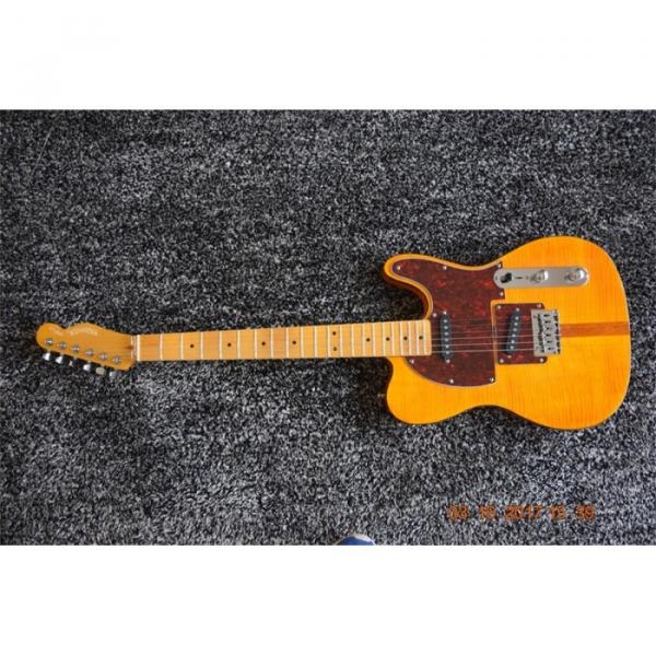 Custom Hofner Telecaster Flame Maple Top H.S. Anderson Mad Cat Guitar #1 image
