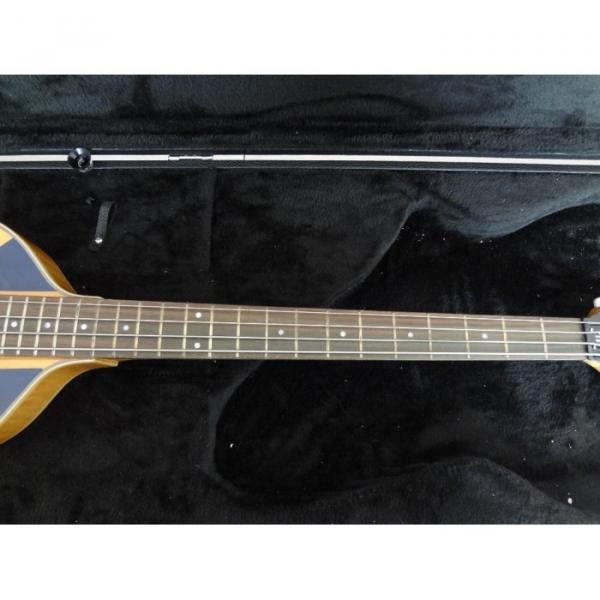 Custom Left Handed Hofner Jubilee Union Jack Paul Mcartney 4 String Bass Guitar #6 image