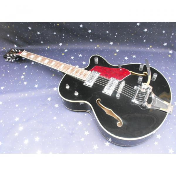 Custom Nashville Gretsch Falcon Black Guitar #1 image