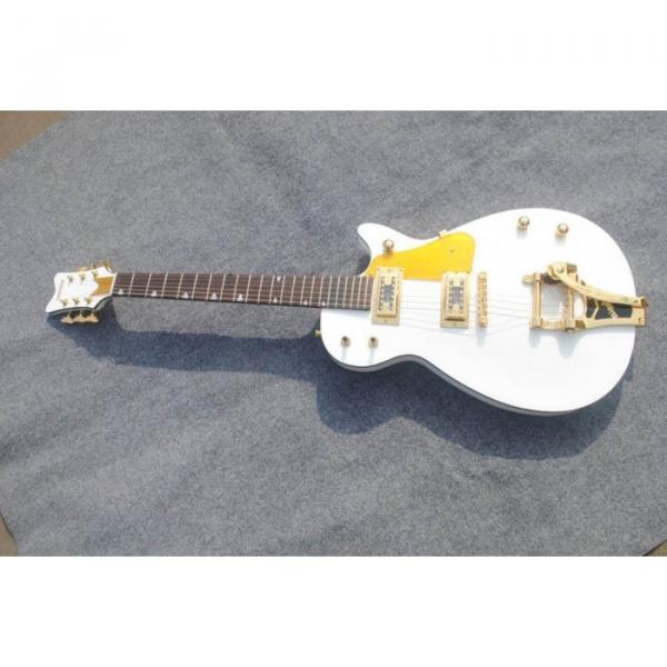 Custom Shop Florentine Gretsch White Electric Guitar #8 image